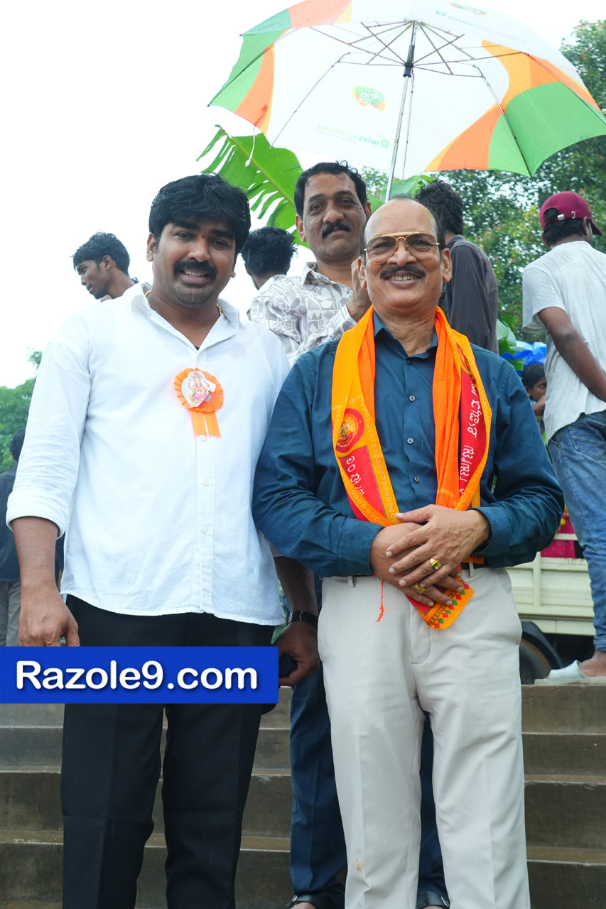 Razole Taluka Ganesh Nimajjanam